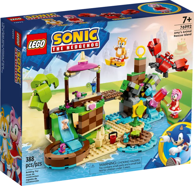 LEGO 76992 L'île de sauvetage des animaux d'Amy