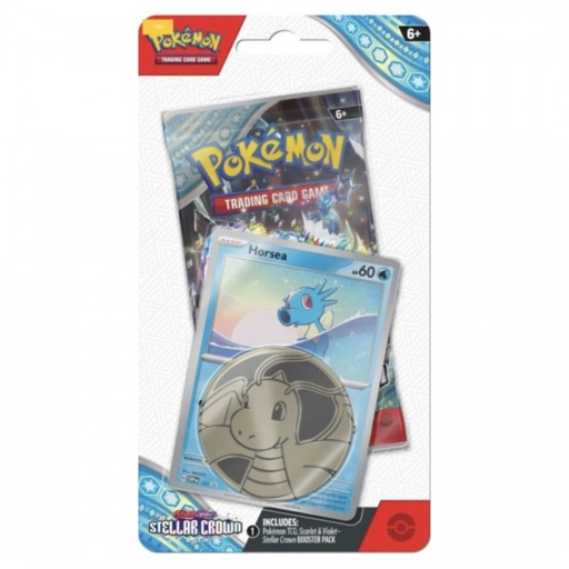 Pokémon TCG: Scarlet & Violet - Stellar Crown Checklane Blister - Horsea