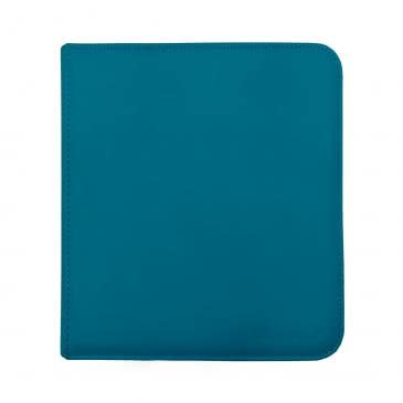 Ultra Pro Vivid 12-Pkt Teal Zippered PRO-Binder 