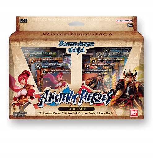 Battle Spirits Saga TCG Lore Set Ancient Heroes