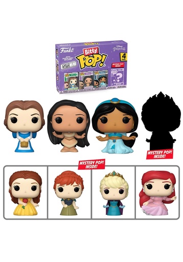 Funko Bitty POP! 4-Pack Disney Princesses