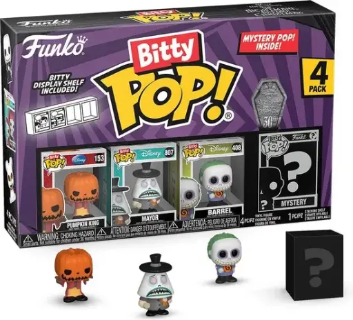 Funko Bitty POP! 4-Pack Nightmare Before Christmas
