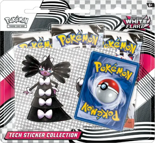 Pokémon TCG: Scarlet & Violet - White Flare Tech Sticker Collection