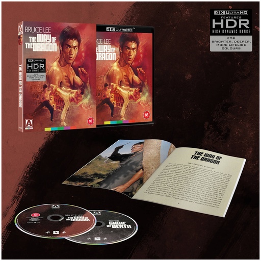The Way Of The Dragon 4K Blu-ray + Slipcover
