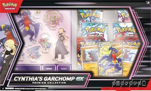  Pokémon TCG: Cynthia's Garchomp Ex Premium Collection 