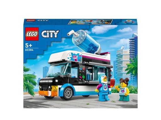 LEGO 60384 Penguin Slushy Van