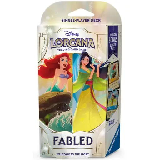 Disney Lorcana TCG: Fabled Starter Deck Ariel & Mulan