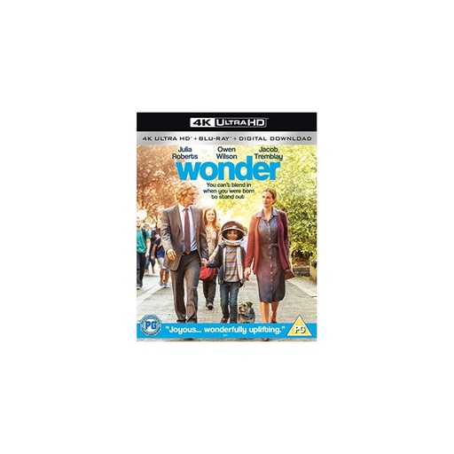 Wonder 4K Blu-ray
