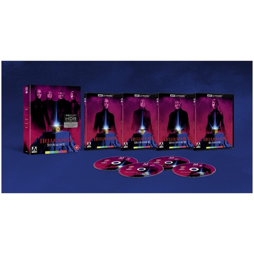 Hellraiser Tetralogy 4K Blu-ray Box (USED)