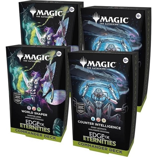 Magic The Gathering TCG Edge Of Eternities Commander Deck (1 Random Deck)