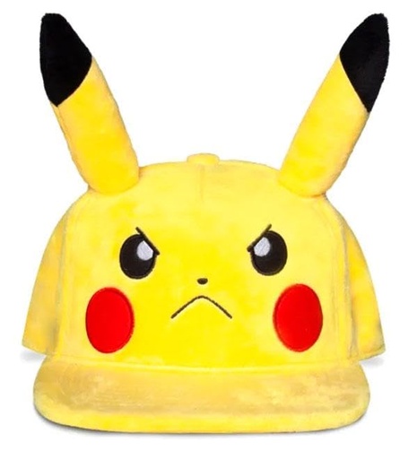Difuzed Pokémon Snapback Cap - Angry Pikachu