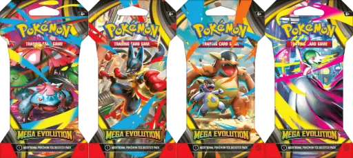 Pokémon TCG: Mega Evolution Sleeved Booster