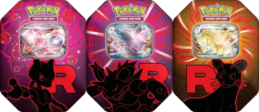 Pokémon TCG: Team Rocket Tin (1 Random Tin)