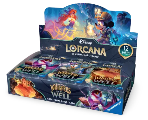 Disney Lorcana TCG: Whispers In The Well Display Booster Box