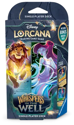 Disney Lorcana TCG: Whispers In The Well Starter Deck Simba & Meg