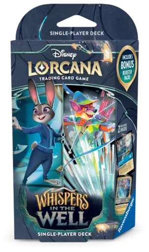 Disney Lorcana TCG: Whispers In The Well Starter Deck Judy Hopps & Robin Hood