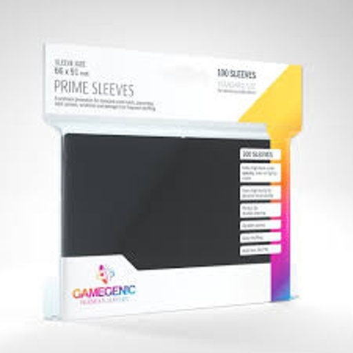 GameGenic Prime Card Sleeves - 100x Black