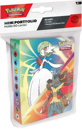 Pokémon TCG: Mini Portfolio ( incl Mega Evolution Booster) 
