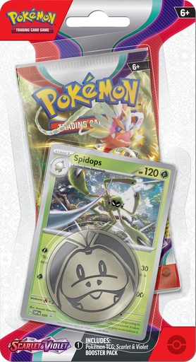 Pokémon TCG: Scarlet & Violet Checklane Blister - Spidops